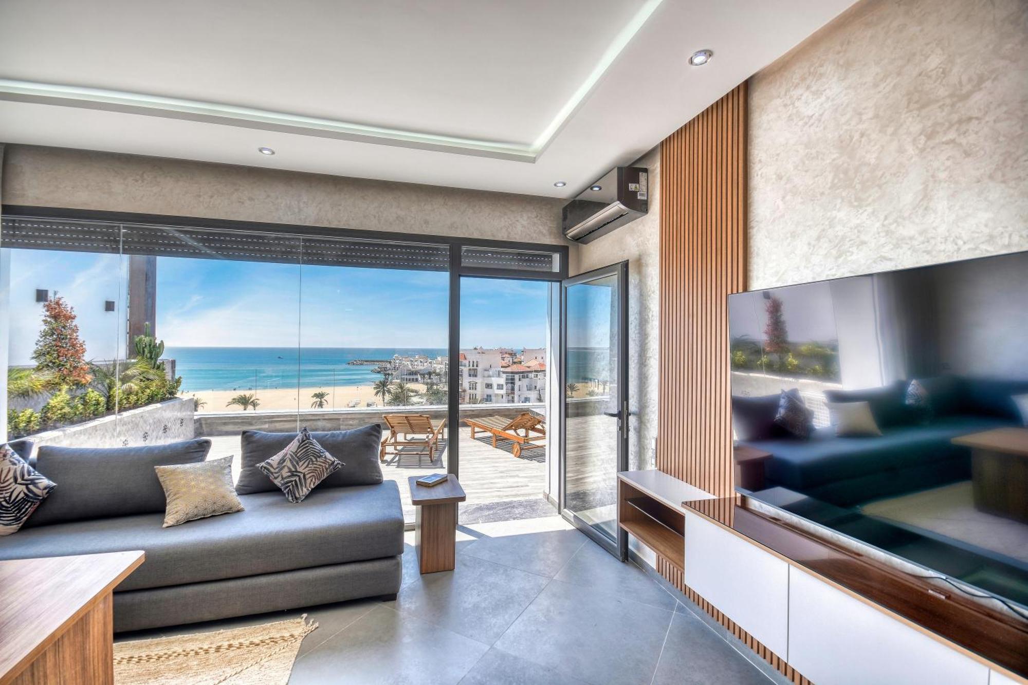 Luxury Seafront Appartement 6-7P 阿加迪尔 外观 照片