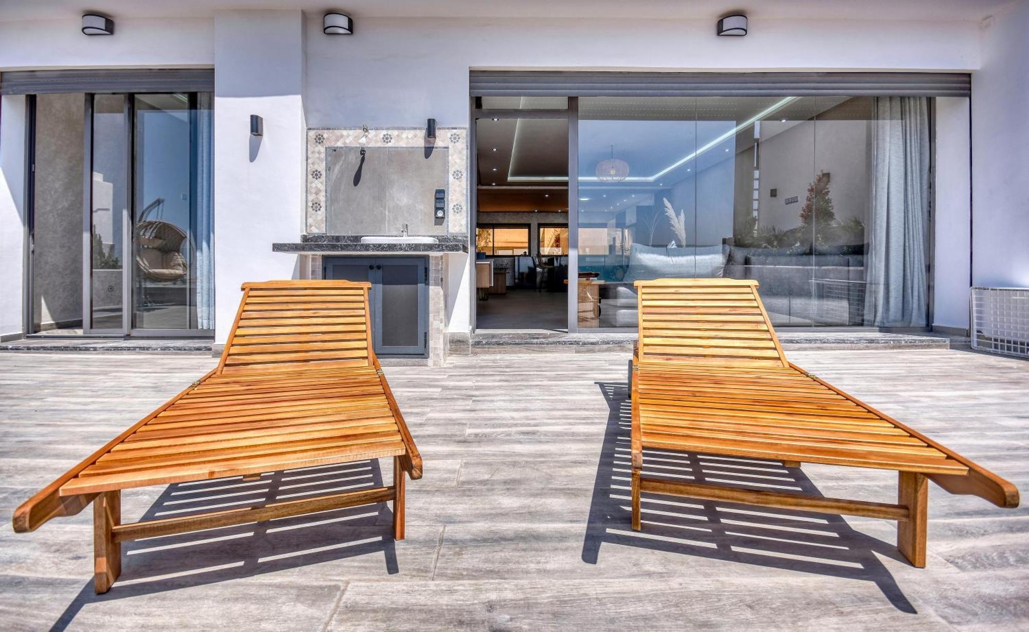 Luxury Seafront Appartement 6-7P 阿加迪尔 外观 照片