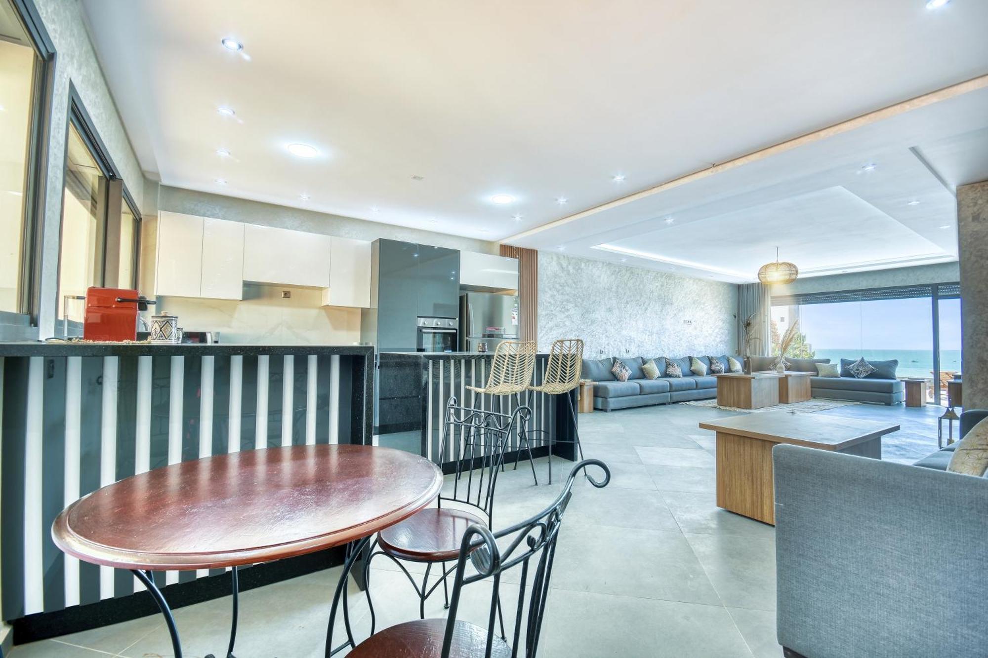 Luxury Seafront Appartement 6-7P 阿加迪尔 外观 照片